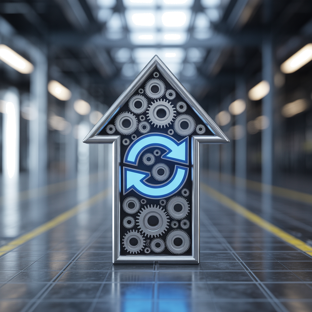 Icon representing continuous improvement